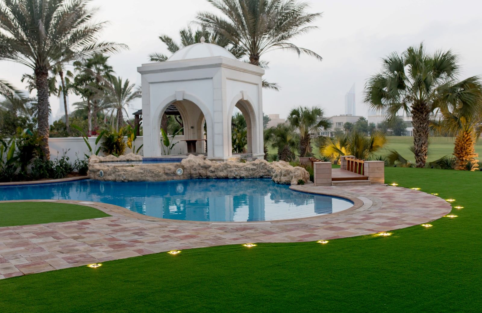 Swimming pool construction Grand Builder Dubai