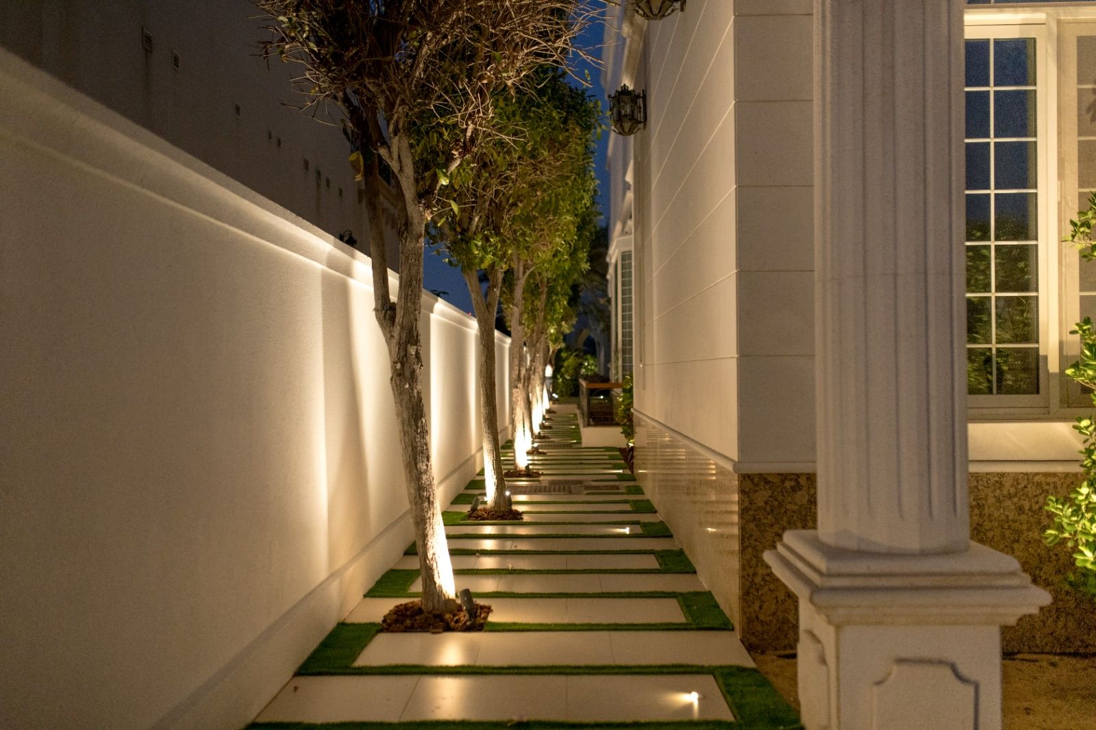 Landscape renovation Emirates Hills Grand Builder
