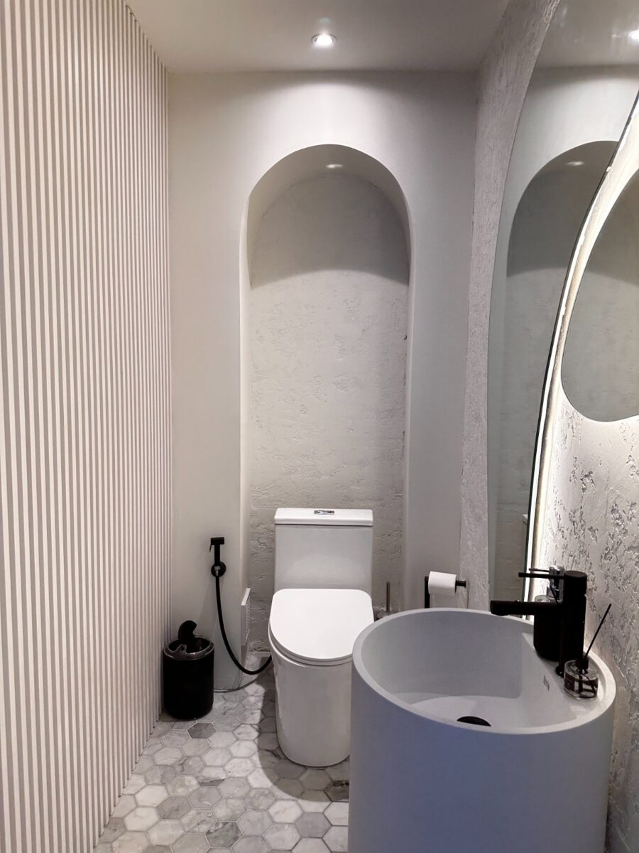 Washroom renovation photo studio Jebel Ali Dubai — Grand Builder