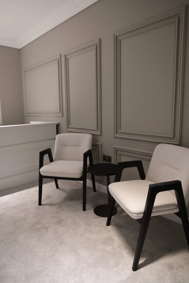 Office waiting area interior Dubai
